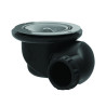 Bonde douche Ø90 GOULUE,sans capot ,sortie orientable Ø40