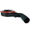 Bonde douche extra-plate Ø90, FLUSH 44, sans capot, H.60mm,débit 41 L/mn,corps P