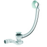 Vidage bain remplissage par le fond,câble 650,volant/clapet métal,corps 100% PCR