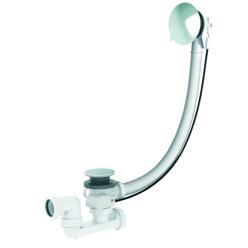 Vidage bain remplissage par le fond,câble 650,volant/clapet ABS,corps 100% PCR