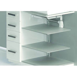 Lot 50 tubulures gain d'espace lavabo joints intégrés, sortieØ32,corps 100% PCR
