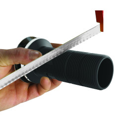 Équipement complet NF TBXP lavabo, extra-plat, clapet corps 100% PCR