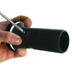 Équipement complet NF TBXP lavabo, extra-plat, clapet corps 100% PCR