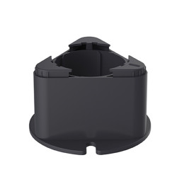 Lot de 4 réhausses pour pieds CRICABAC FIT, H. 48mm, Ø86mm