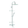 Combiné bain-douche OPIUM 300, robinetterie thermostatique, tablettes