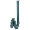 Siphon machine à laver, PVC, Øint. 35mm, sortie verticale Ø40mm