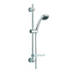Ensemble MORGANE 3 jets, barre inox chromé Ø18x600mm, porte-savon, flexible 1,75 m