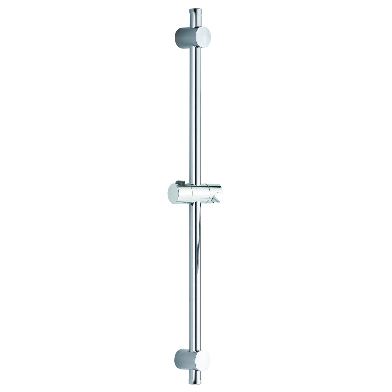 Barre de douche Ø25mmx650mm, pieds réglables, cale de rattrapage d'aplomb