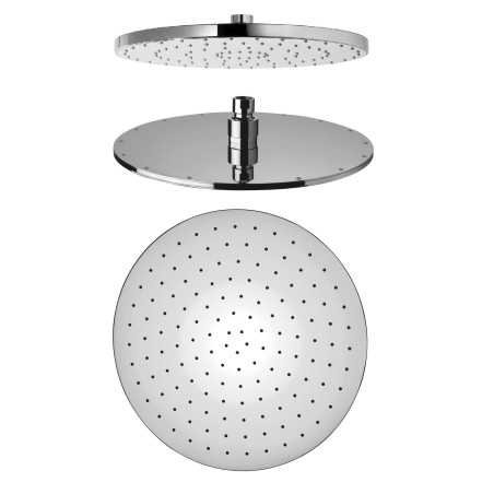 Douche plate xl 250 orientable 100% chromé