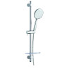 Ensemble CLASSIC 3 jets, barre Ø25x650mm, tablette, flexible PVC 1,75 m