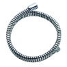 Flexible de douche PVC 1,75 m chromé, anti-pincement, résistance traction 50 kg, NF, réf. 99130000000