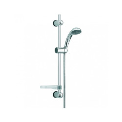 Ensemble COBRA 1 jet, barre Ø18x560mm, porte-savon, flexible double agrafage 1,50 m