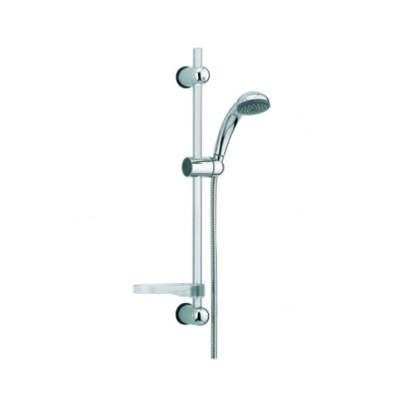 Ensemble COBRA 1 jet, barre Ø18x560mm, porte-savon, flexible double agrafage 1,50 m