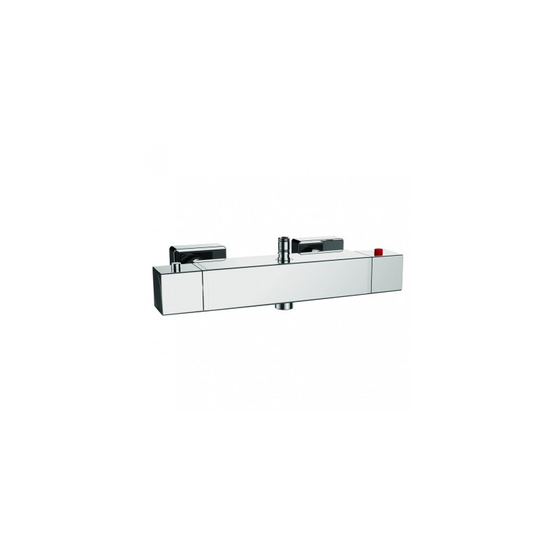 Mitigeur thermostatique design carré