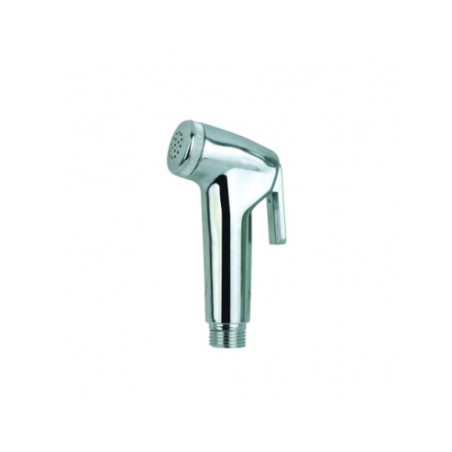 Douchette HYGIÈNE 1 jet ABS chromé à bouton poussoir design