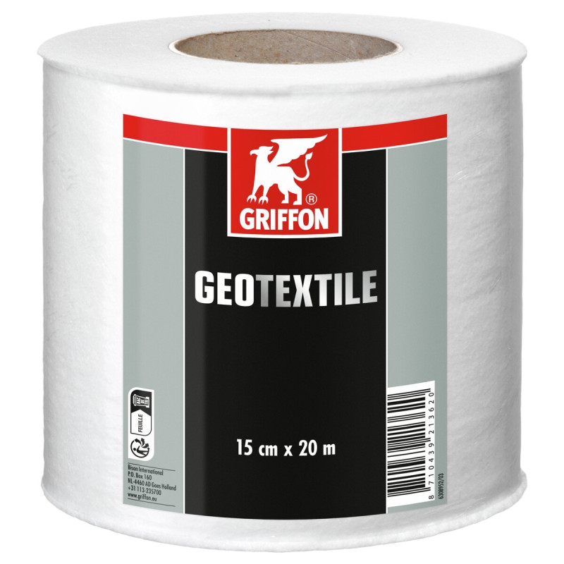 HBS-200 Géotextile 15 cm x 20 M toile élastique de renfort