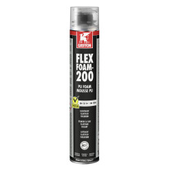 FLEXFOAM-200 mousse PU aérosol 750 ML - Isolation acoustique et thermique