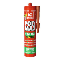 Poly Max Fix&Seal Express terracotta - cartouche 435 G