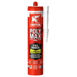 Poly Max Pro Power Express blanc - cartouche 435 G