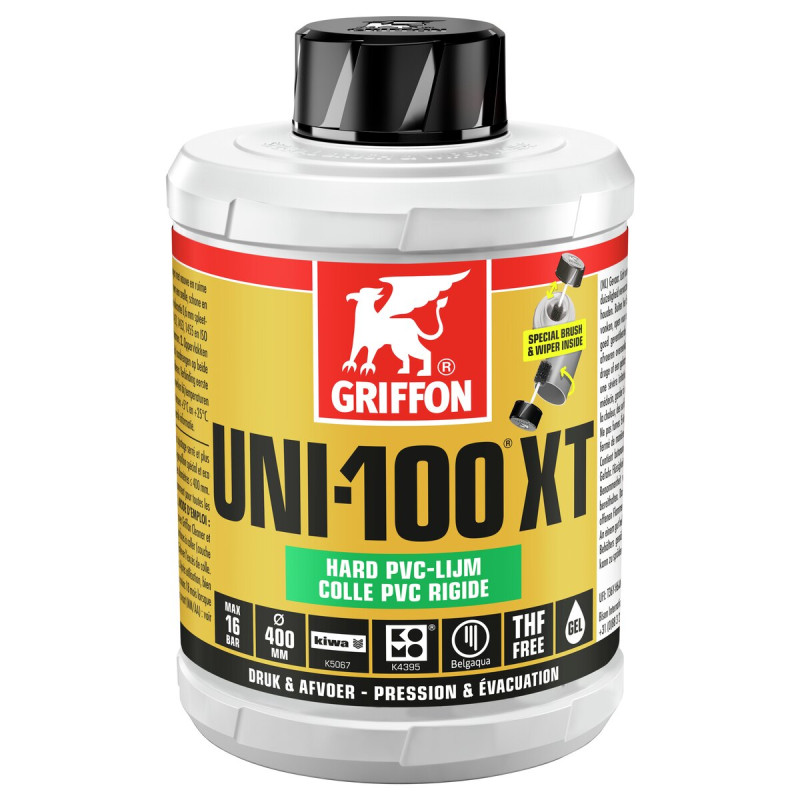 UNI-100 XT Colle PVC thixotrope 1 L, réf. 6300225