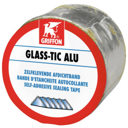 GLASS-TIC ALU bande d'étanchéité aluminium - base pétrolatum 10 M