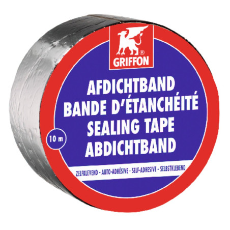 Bande d'étanchéité bitumée autocollante couleur plomb 10 M