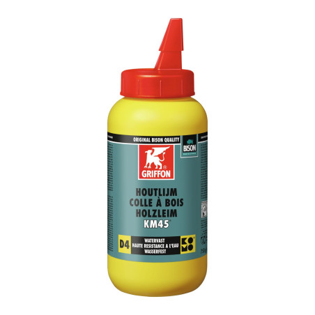 KM45 colle à bois blanche D4 - flacon 750 G