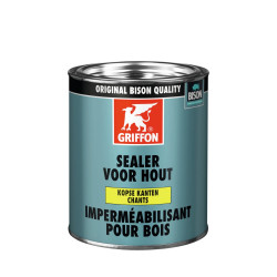 Imperméabilisant bois, blanc, pour les chants, séchage rapide - pot 750 ML
