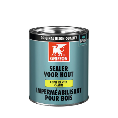 Imperméabilisant bois, blanc, pour les chants, séchage rapide - pot 750 ML