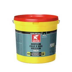 Colle à bois VB20 blanche D3 - seau avec bec verseur 10 KG