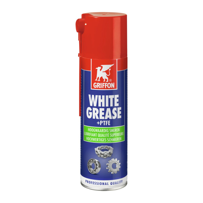 White Grease graisse blanche à base de PTFE - aérosol 300 ML