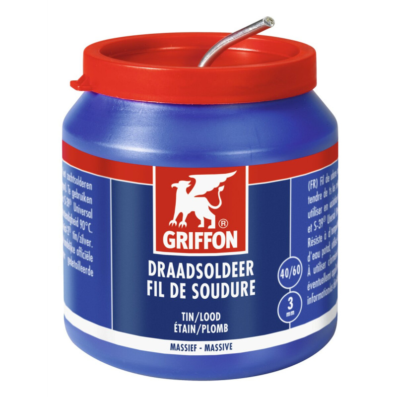 Fil de soudure étain/plomb pot de 500 G