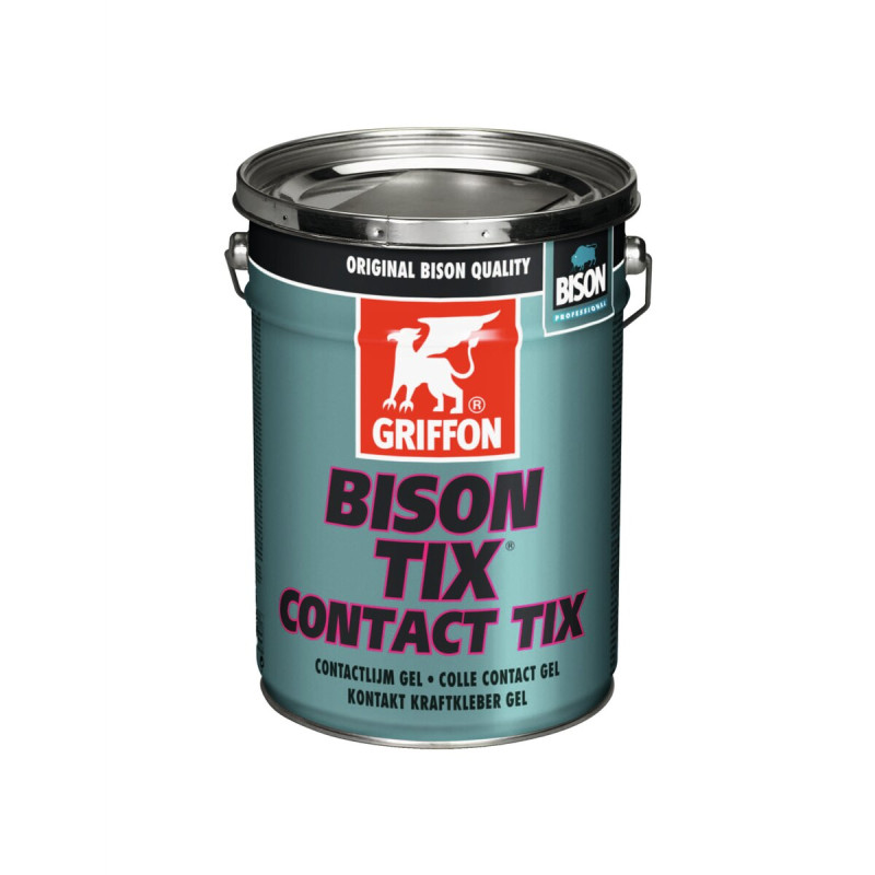CONTACT TIX colle de contact base néoprène thixotrope sans odeurs 5 L