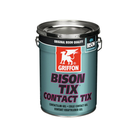 CONTACT TIX colle de contact base néoprène thixotrope sans odeurs 5 L