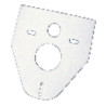 Set d’insonorisation - plaque d'isolation acoustique pour WC et bidets suspendus