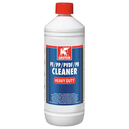 PE-CLEANER HEAVY DUTY 1 L. Nettoyant liquide pour PE, PP, PVDF et PB.