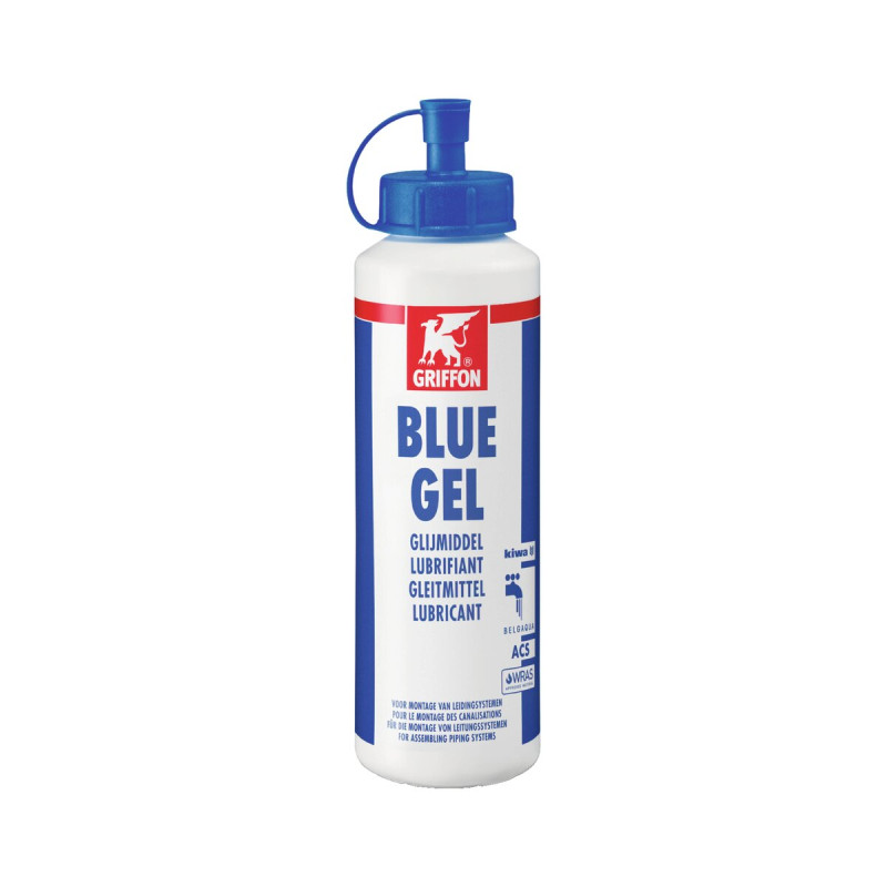 BLUE GEL lubrifiant en gel pour les emboîtements à joints 500 G