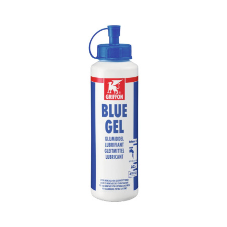 BLUE GEL lubrifiant en gel pour les emboîtements à joints 500 G