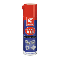 LUBRIT-ALL multi-usages (lubrifie, protège, nettoie et dégrippe) aérosol 300 ML