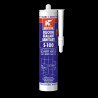 S-100 Mastic silicone sanitaire blanc base acétique cart 300 ML