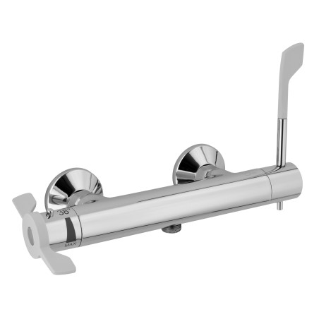 Mitigeur thermostatique Bain-Douche PMR - manettes souples