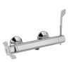 Mitigeur thermostatique Bain-Douche PMR - manettes souples
