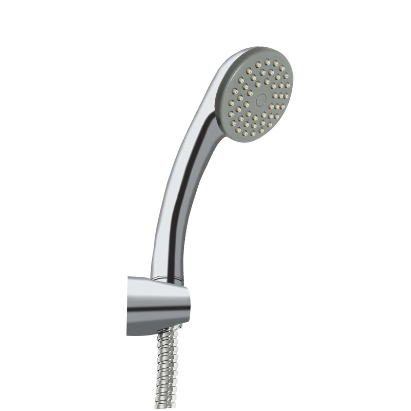 Douchette DOMAO Access dia.70mm 1 jet anti-calcaire, Chromé