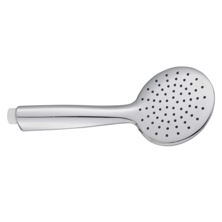 Ensemble support fixe DOMAO 100, douchette 1 jet Ø 100 mm anticalcaire, flexible inox 1,50 m, chromé