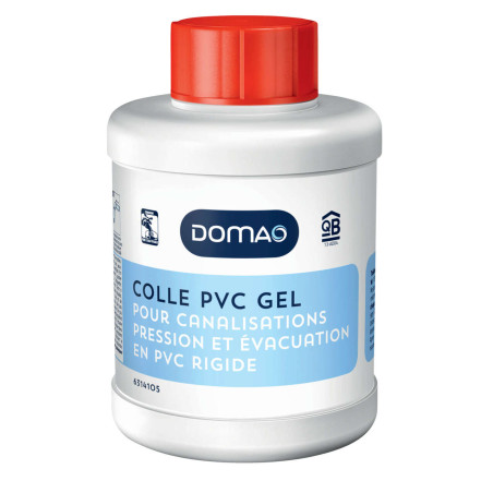 DOMAO Colle PVC en gel spéciale Eau Potable 500ml