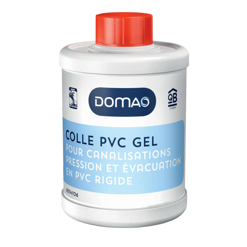 DOMAO Colle PVC en gel spéciale Eau Potable 1L