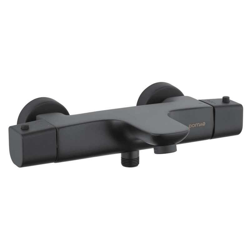Mitigeur bain douche thermostatique, Noir Mat