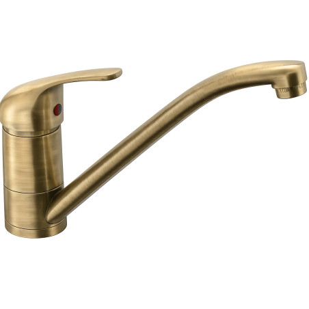 Mitigeur évier avec bec fondu luxe vieux bronze