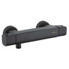 Mitigeur douche thermostatique NF C2, Noir Mat