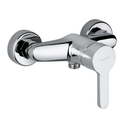 Mitigeur Douche mural NF, cartouche 40mm C2